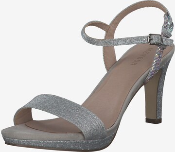 MENBUR Sandals '24102' in Silver: front