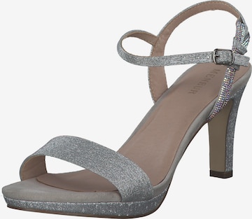 MENBUR Sandals '24102' in Silver: front