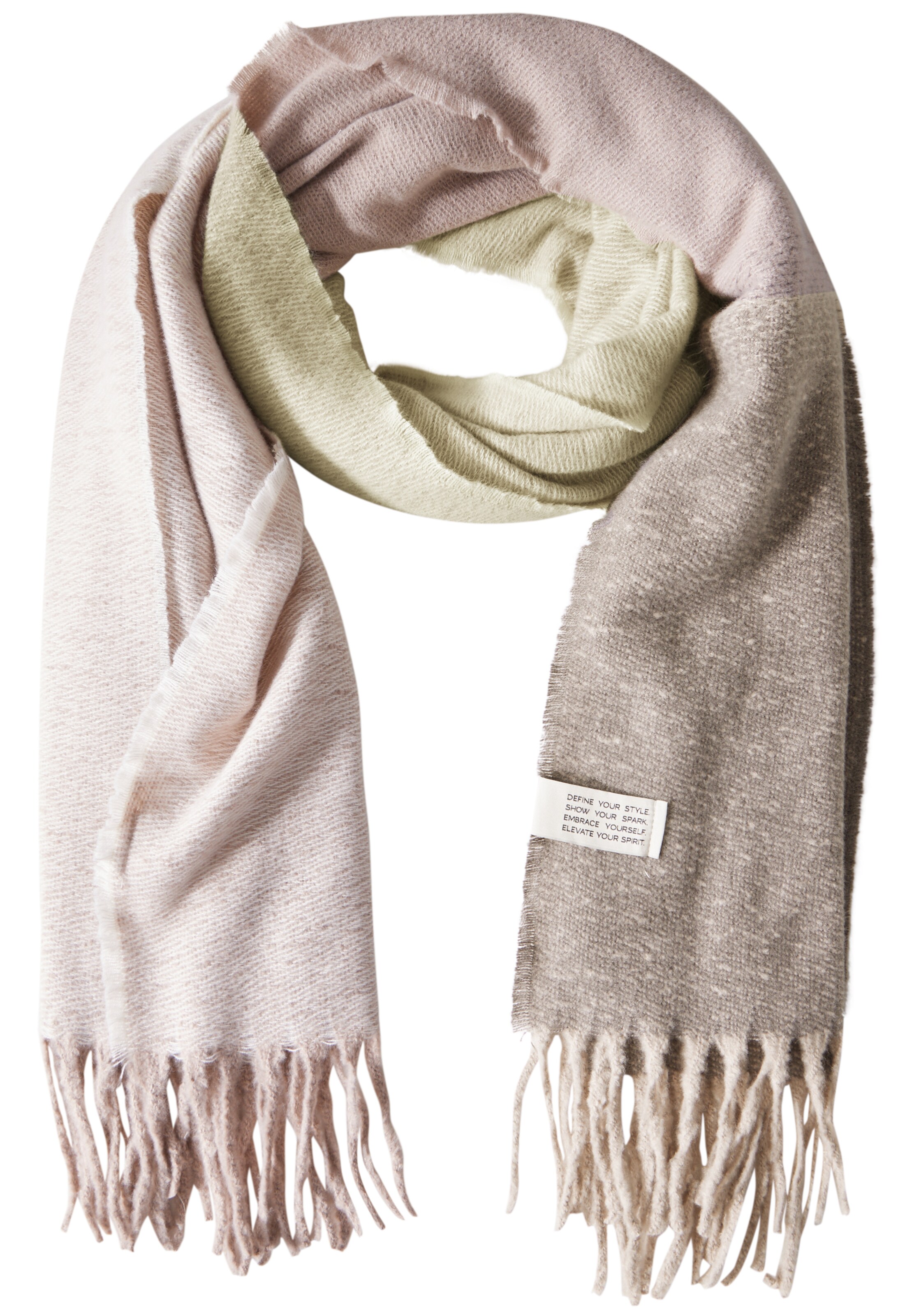 STREET ONE Scarf in Beige: front