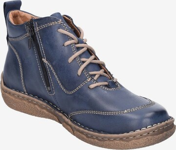 JOSEF SEIBEL Schnürstiefelette in Blau