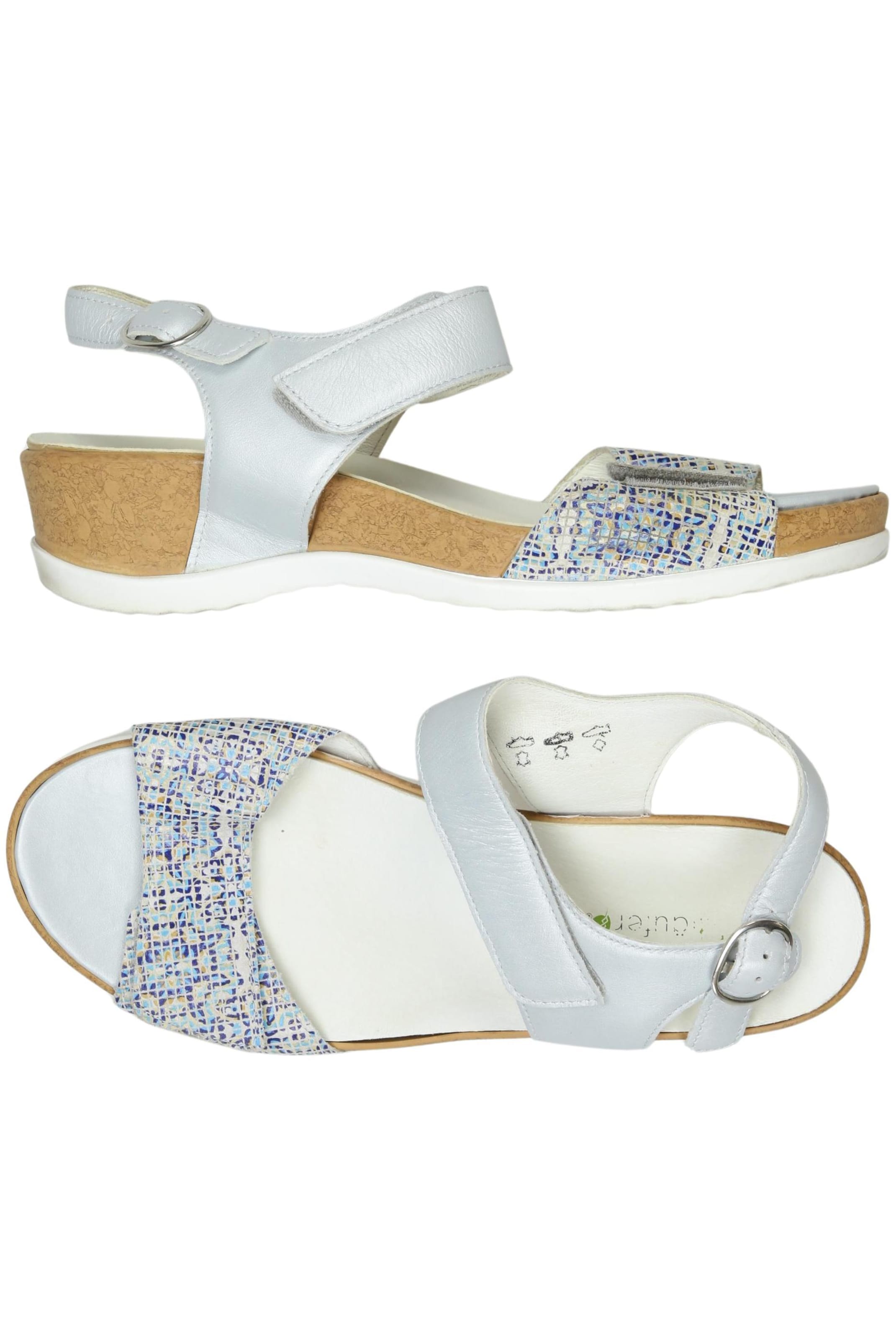 WALDLÄUFER Sandals & High-Heeled Sandals in 41 in Grey: front