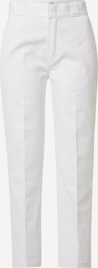 DICKIES Trousers with creases in White, Item view