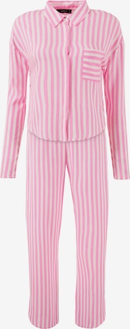 LELA Pajama 'Lela' in Pink: front