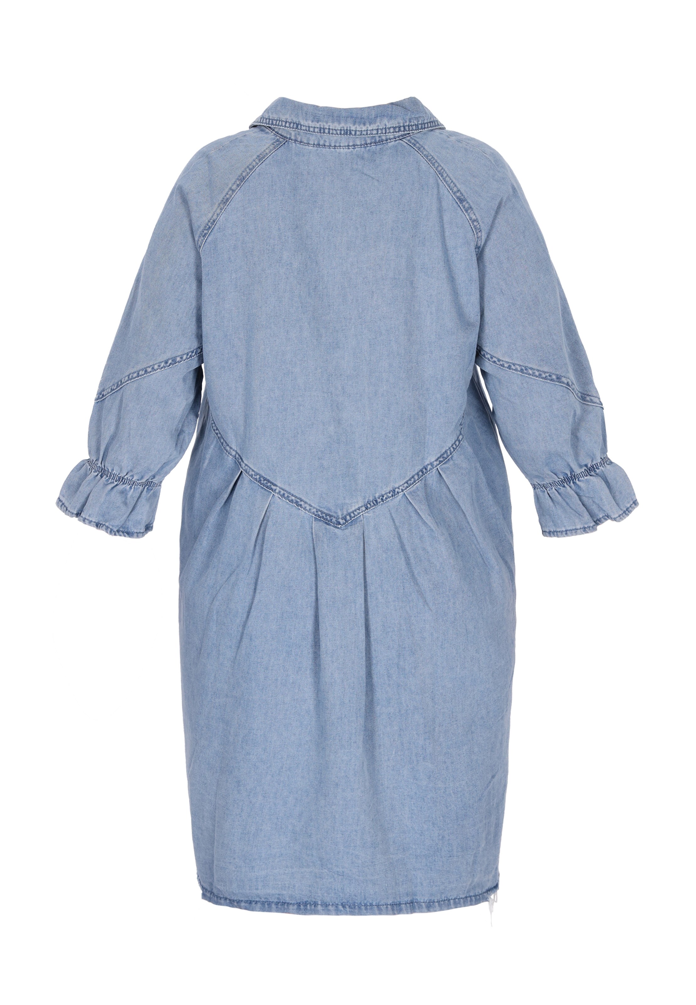 swirly Kleid in Blau