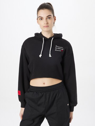 Champion Authentic Athletic Apparel Sweatshirt i sort: forside