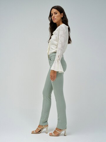 Salsa Jeans Slimfit Jeans in Groen