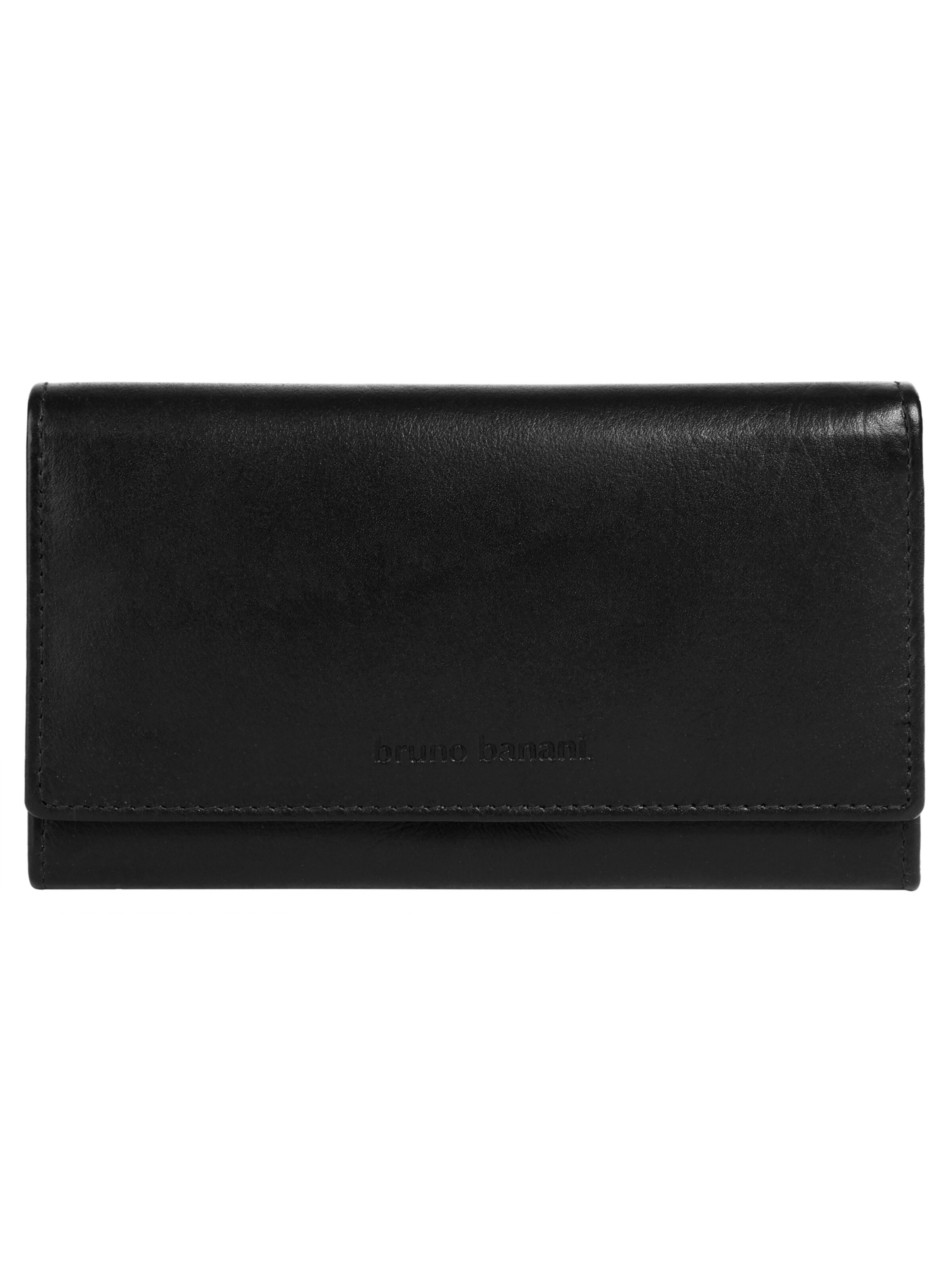 Bruno Banani Portemonnaie 'Bruno Banani Geldbörse'‌ in Schwarz: Vorderseite