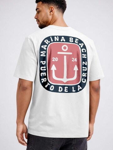 Neverless Shirt 'Marina Beach'‌‌‌‌‌ in Weiß