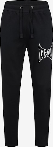 Pantalon Tapout en noir : devant