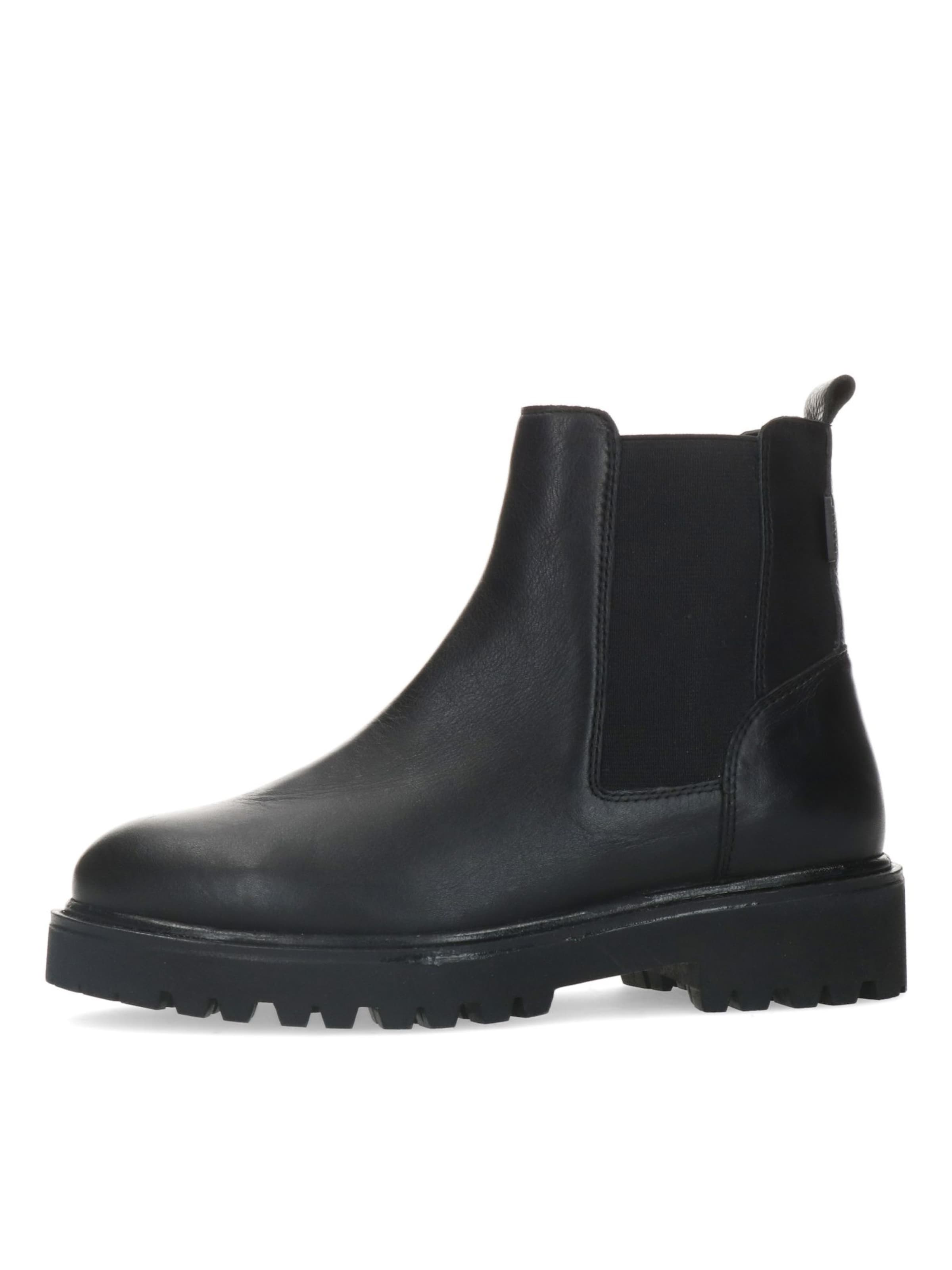 Bottines MANFIELD en noir : devant
