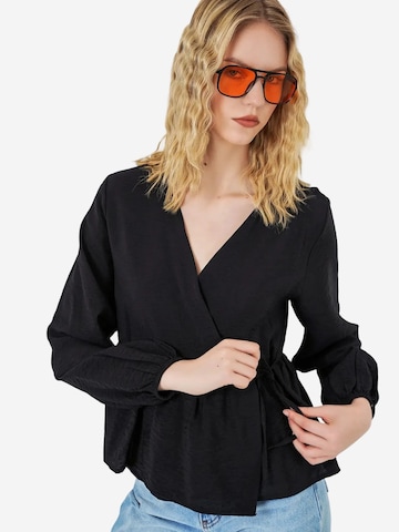 Bigdart Blouse in Zwart