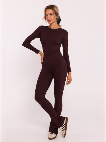 made of emotion Skinny Leggings in Braun