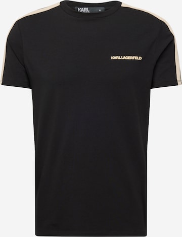 Karl Lagerfeld Póló - fekete: elől