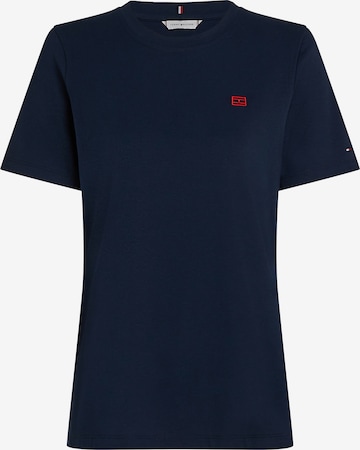 T-shirt TOMMY HILFIGER en bleu : devant