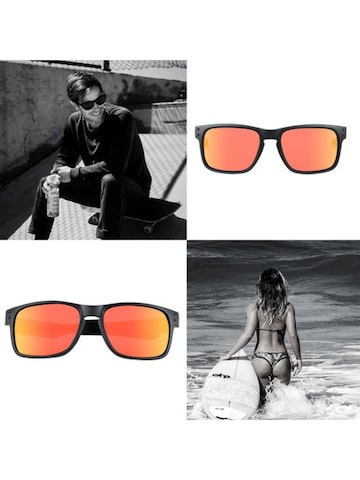 Mowmow Sportsonnenbrille 'MowMow Stick Sunglasses - Polarized - Men - Women' in Orange