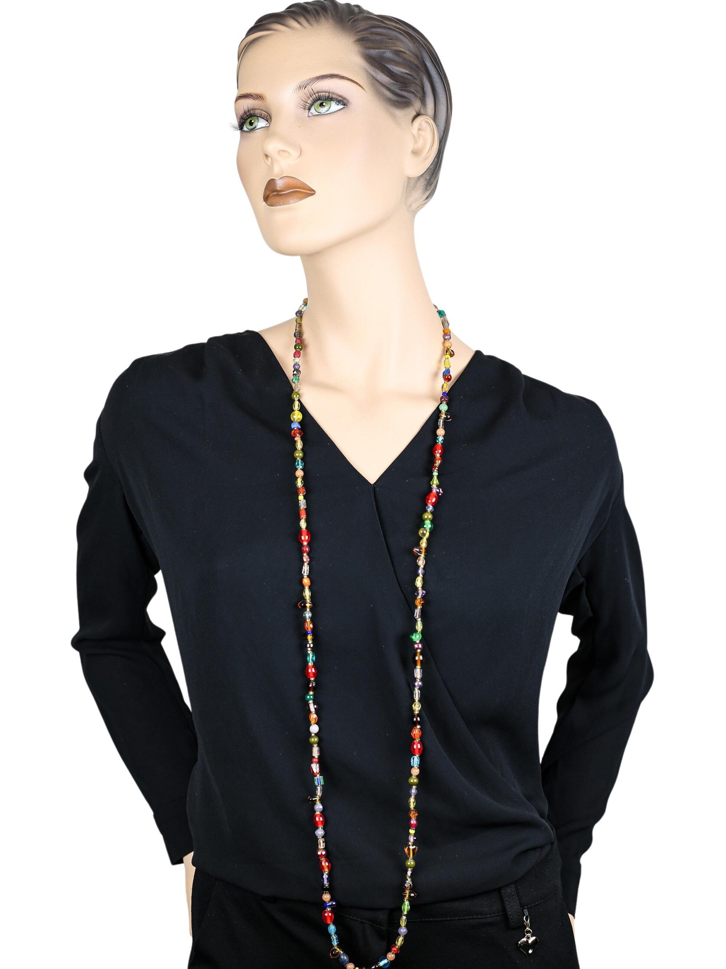COLLEZIONE ALESSANDRO Necklace 'Pearl' in Mixed colors