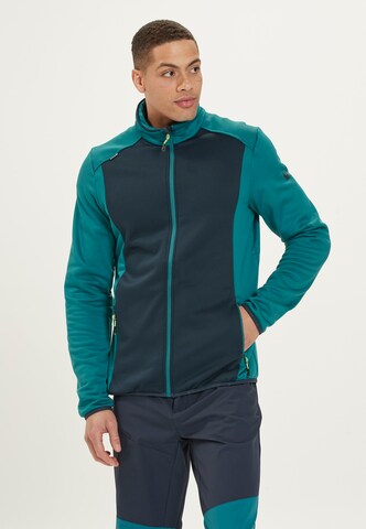 Whistler Athletic Fleece Jacket 'Fred' in Blue: front