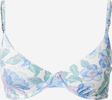 Sutien de tricou Sutien costum de baie de la HOLLISTER pe mov: față