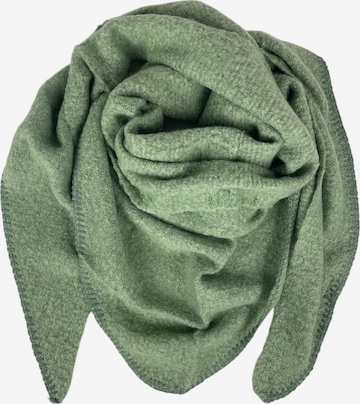 Kumixi Oversized Scarf in Green: front