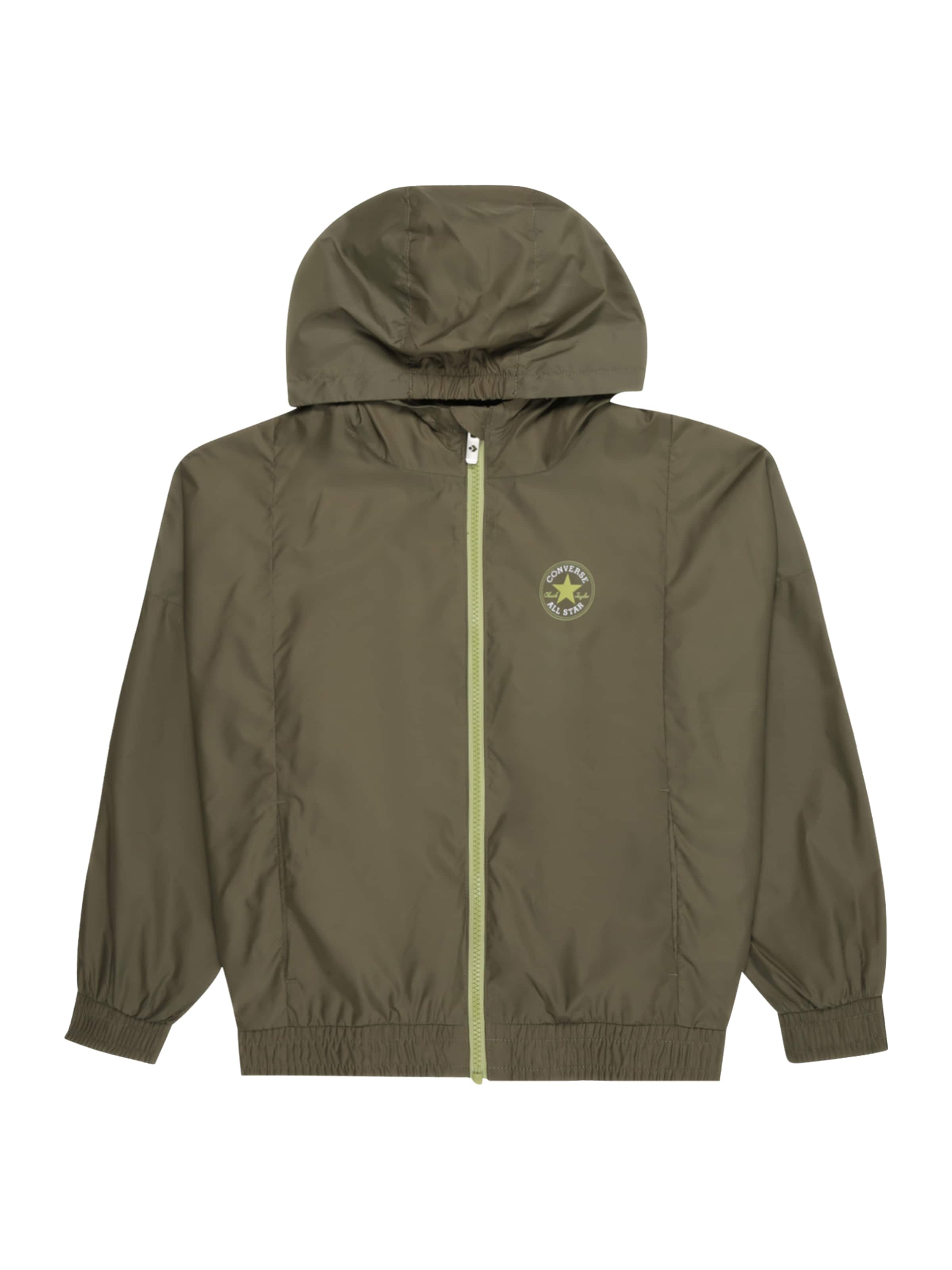 CONVERSE Преходно яке в зелено: отпред
