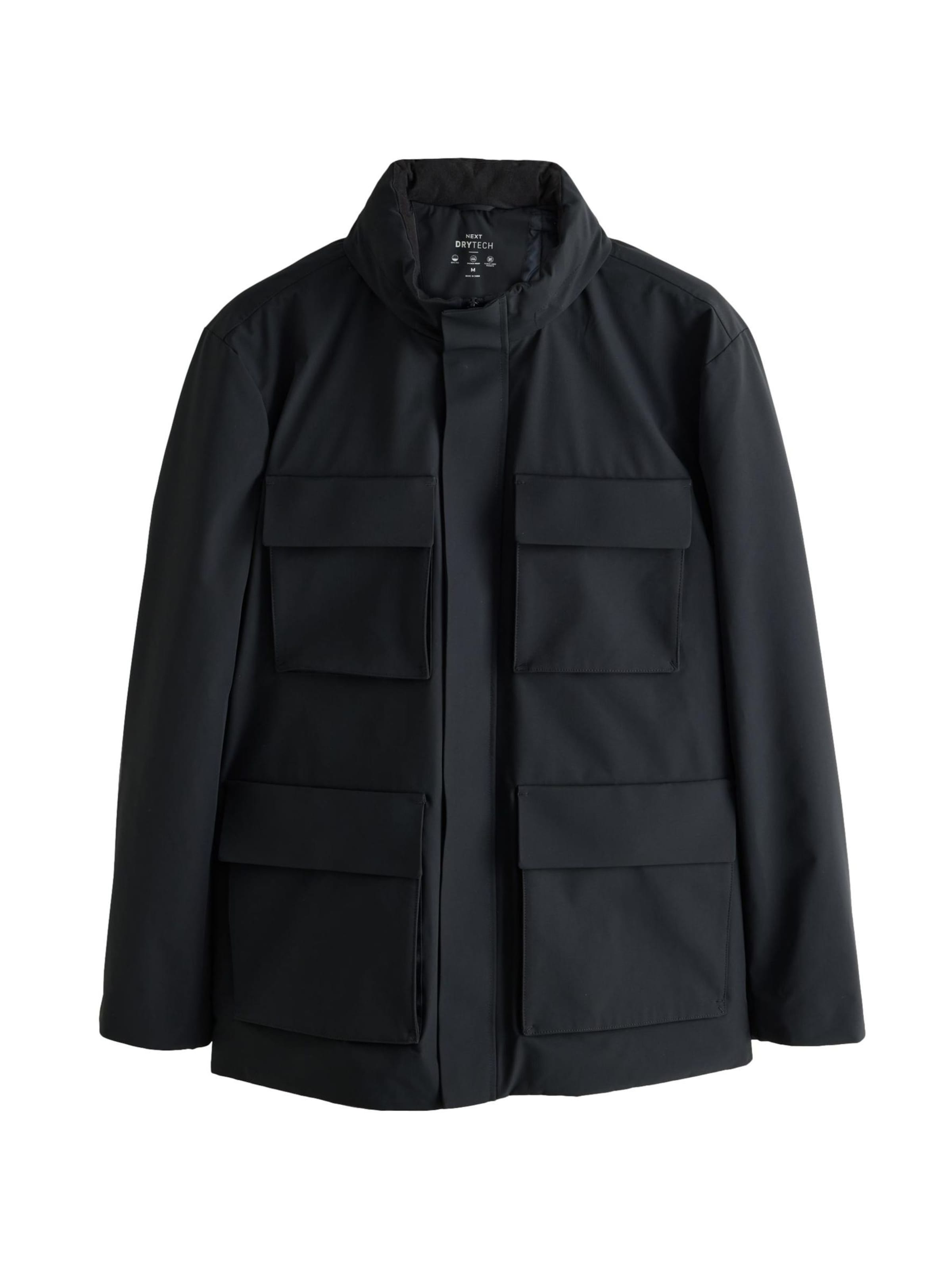 Next Jacke in Schwarz: Vorderseite