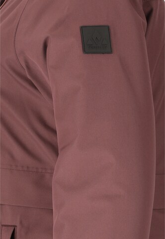 Whistler Outdoor jacket 'Mullie V2' in Brown