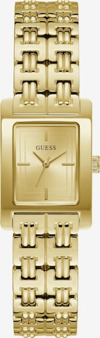 GUESS Analoguhr in Gold: Vorderseite