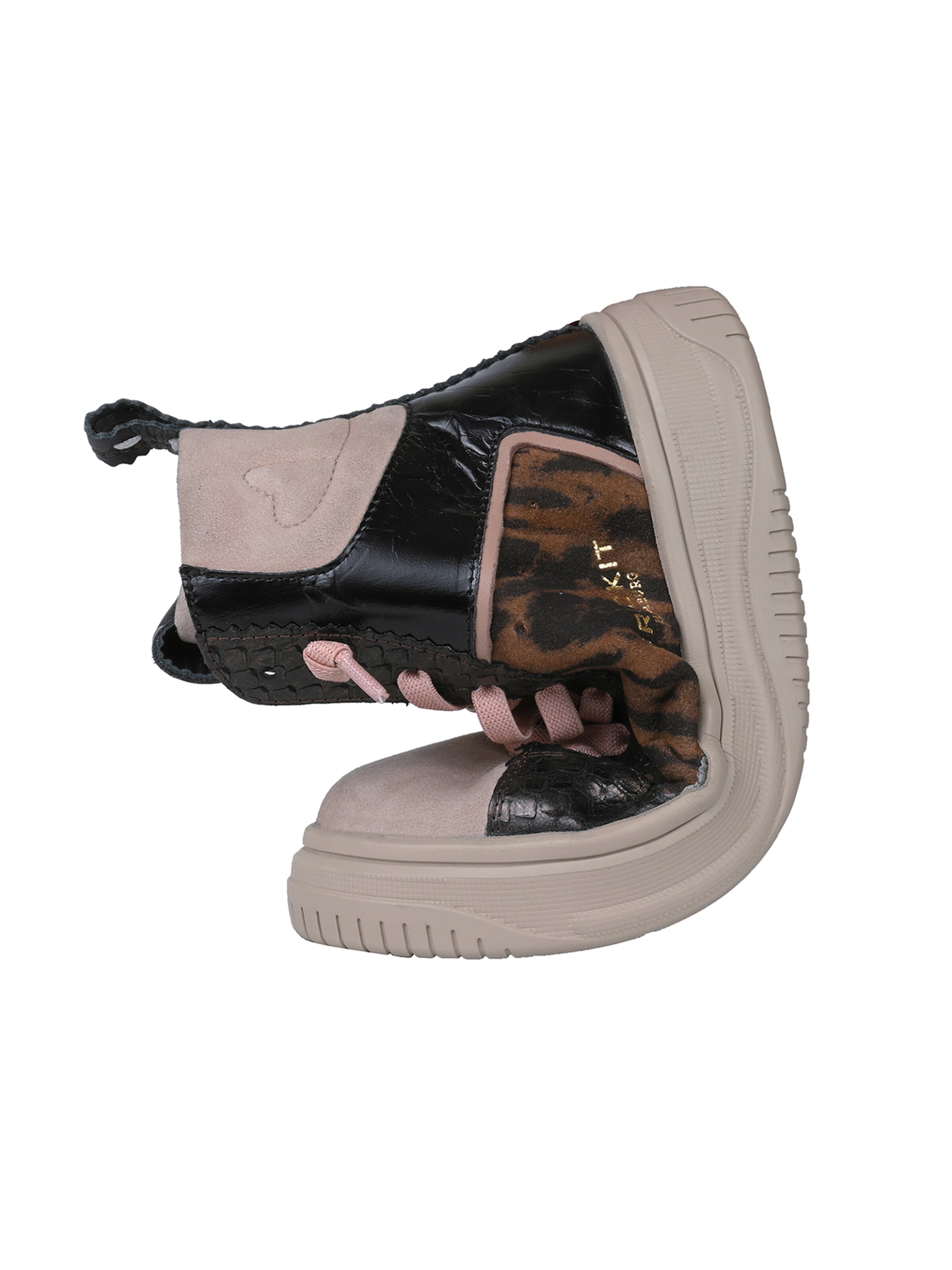 Crickit Sneakers hoog ' SOLE ' in Beige