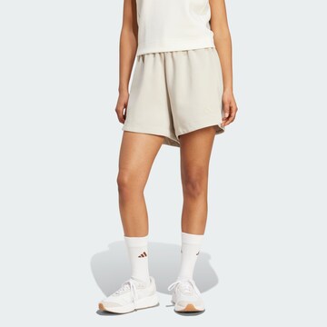 ADIDAS SPORTSWEAR Loosefit Sportbroek 'All Szn' in Beige: voorkant