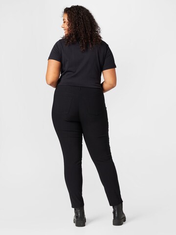 Skinny Pantaloni di SAMOON in nero