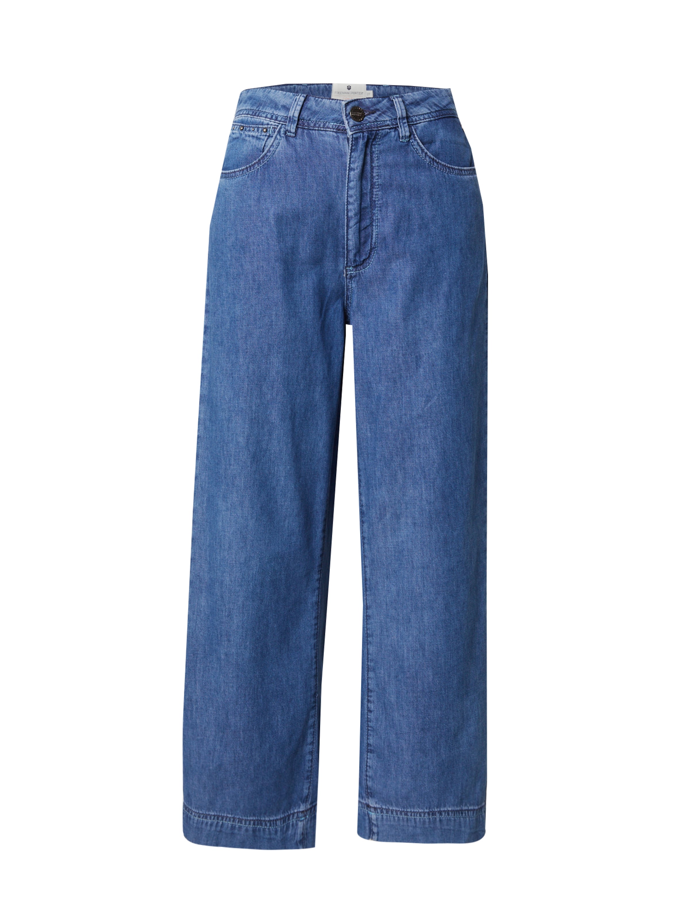 FREEMAN T. PORTER Široký strih Džínsy - Modrá: predná strana