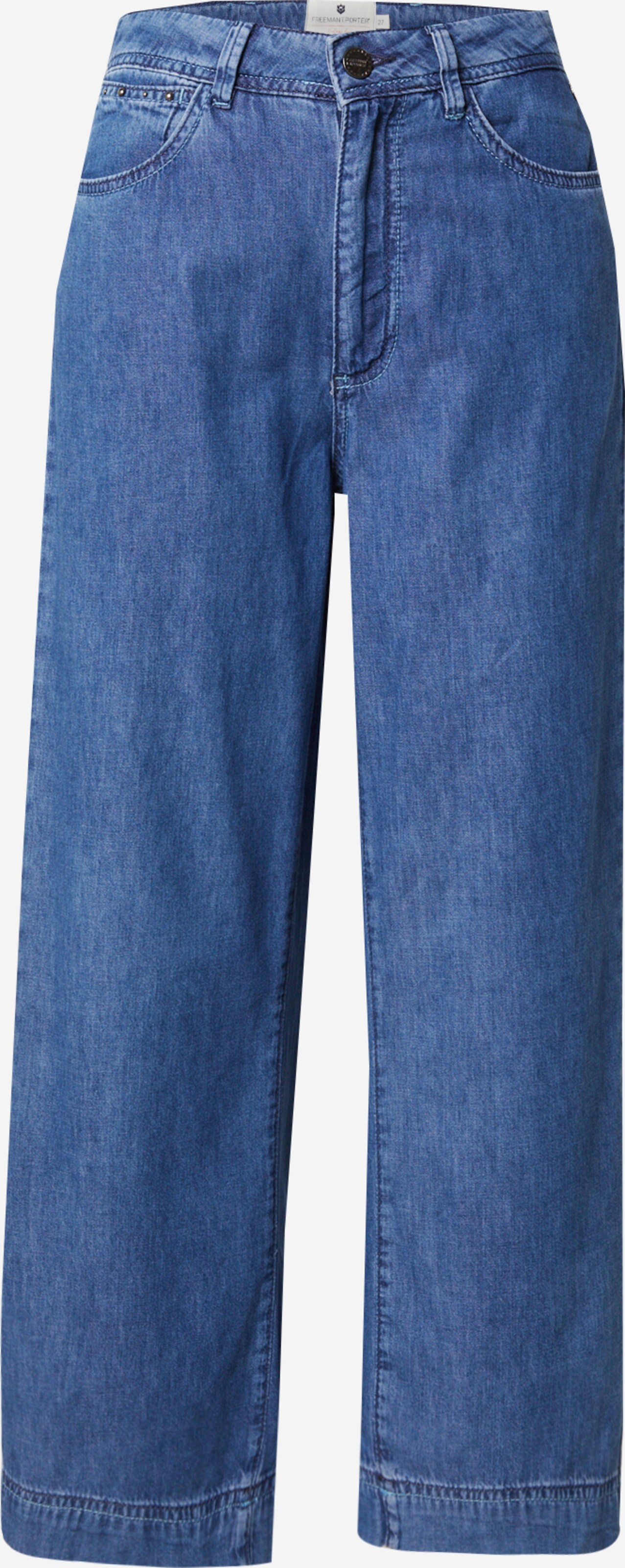 Jeans Pull Freeman Porter FREEMAN PORTER Wide Leg Jeans In Blue