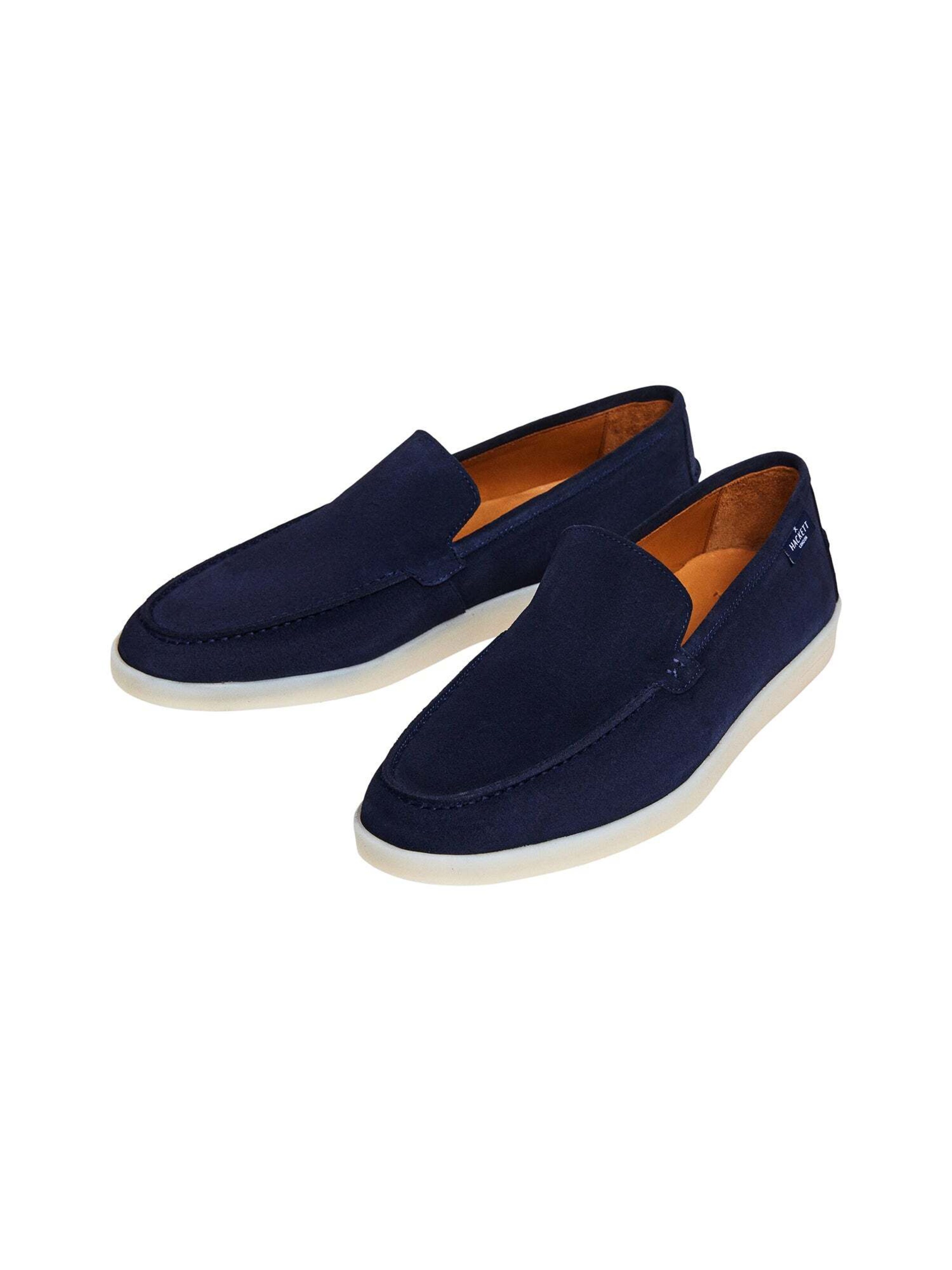 Hackett London Moccasin 'Martins' in Blue