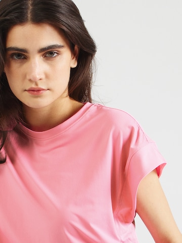 ADIDAS PERFORMANCE Λειτουργικό μπλουζάκι 'STUDIO' σε ροζ