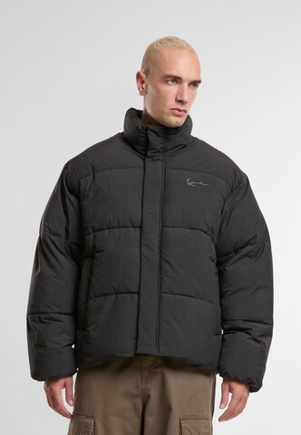 Karl Kani Jacke in Schwarz: Vorderseite
