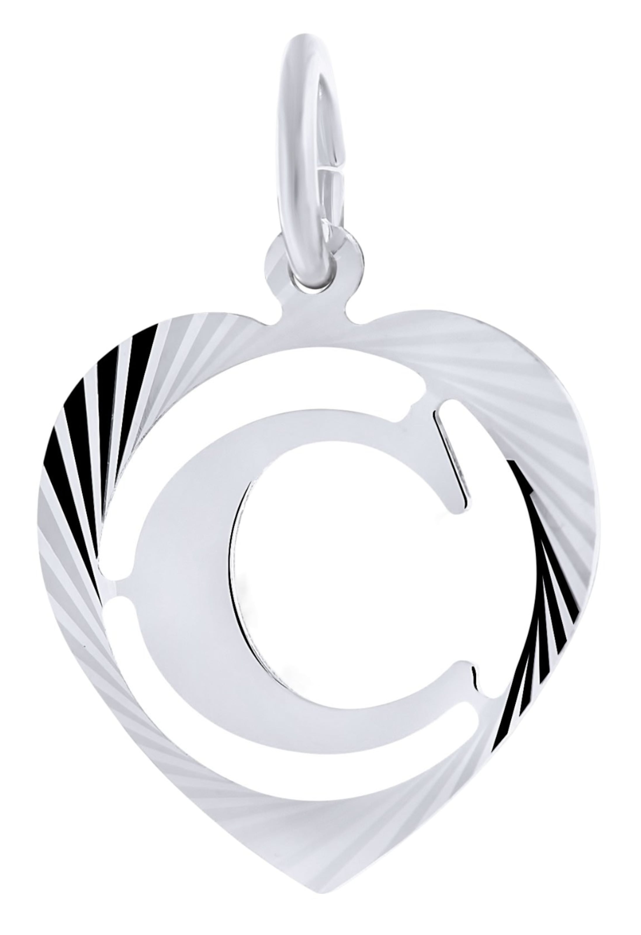 Lucardi Hangers in Zilver: voorkant