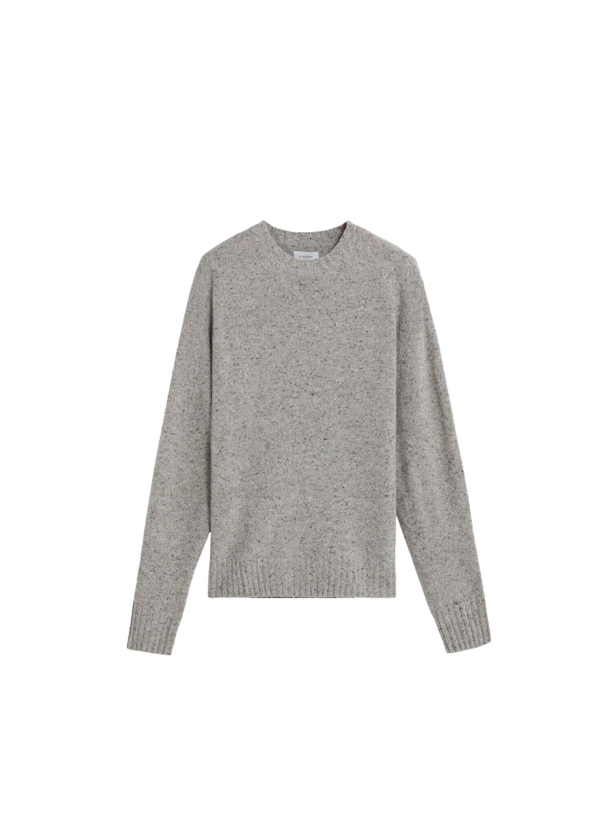Scalpers Sweater ' ' in Grey: front