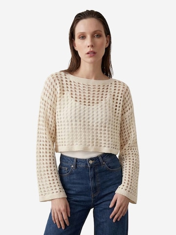 Top 'Strickoberteile' di My fashion in beige