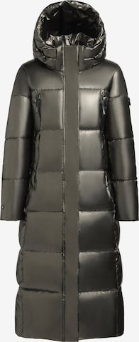 zaļš khujo Ziemas mētelis 'Rubina': no priekšpuses