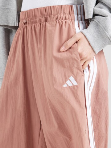 ADIDAS SPORTSWEAR Wide leg Παντελόνι φόρμας σε ροζ