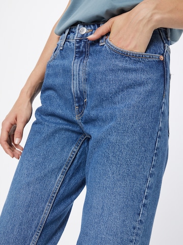 WEEKDAY Regular Jeans 'Voyage High Straight' in Blau