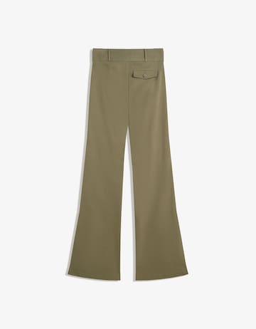 Bershka Levenevä Housut värissä vihreä