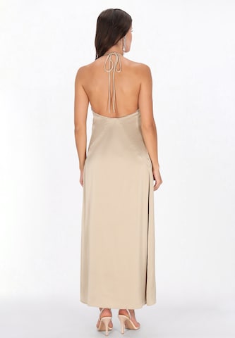 Robe de cocktail faina en beige