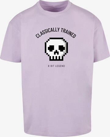 T-Shirt F4NT4STIC en violet : devant