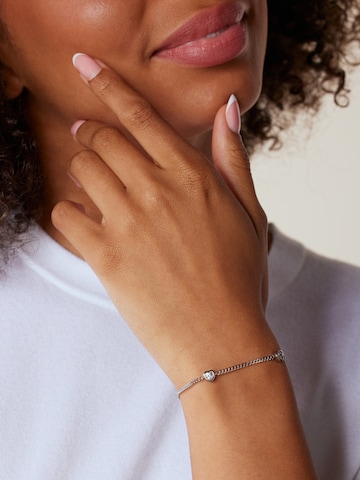 Lucardi Bracelet in Silver: front