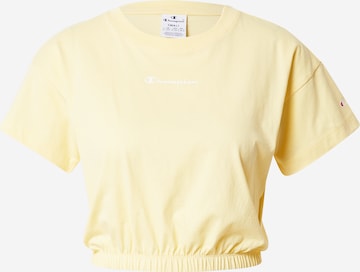 Champion Authentic Athletic ApparelTehnička sportska majica - žuta boja: prednji dio