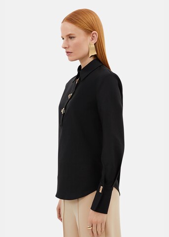 Karen Millen Shirt in Black: side
