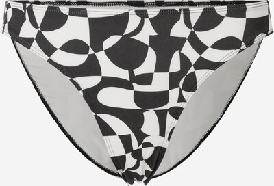 Monki Bikini hlačke 'Nilla' | črna / bela barva, Prikaz izdelka
