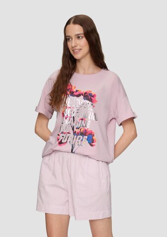 QS Shirt in Pink: front
