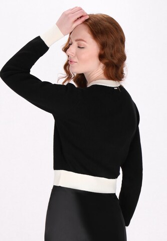 Cardigan 'Classic Look' DreiMaster Klassik en noir